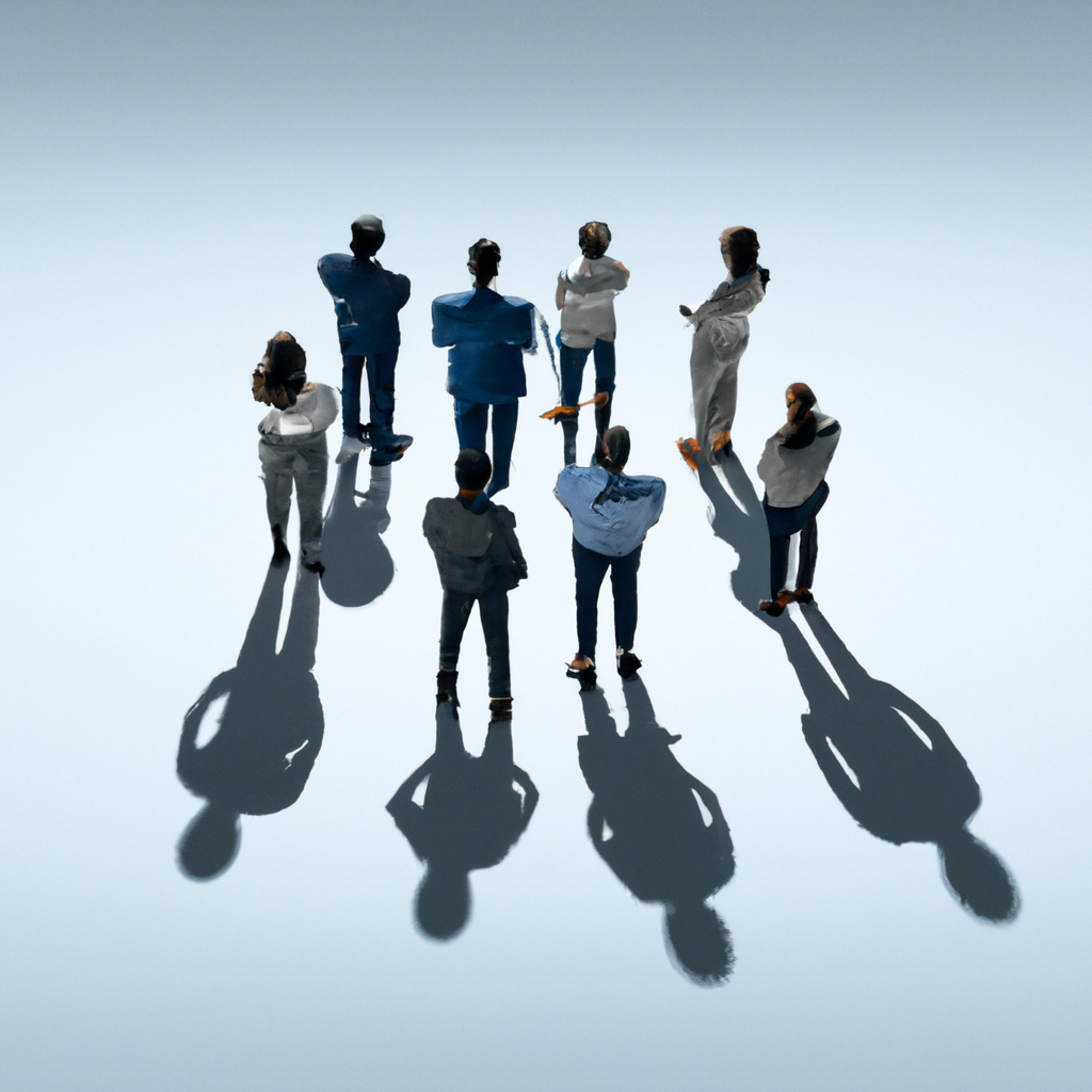 Retrato de la productora con tablet, tonos cálidos, fondo desenfocado